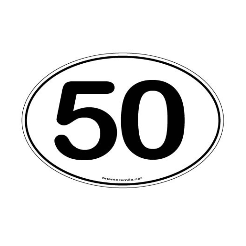 Car Magnet "50 Miler"