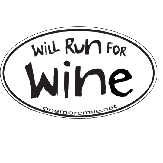 Car Magnet "Will Run For Wine"