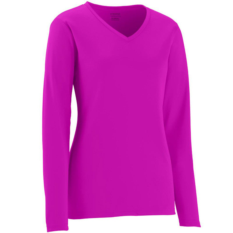 Women's Sports Tech Long Sleeve V
