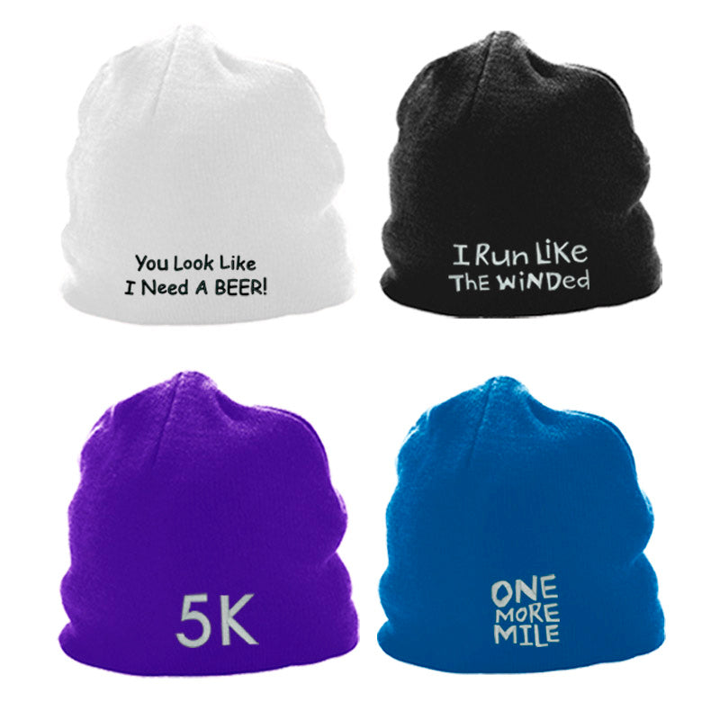Embroidered Chill-Out Beanies