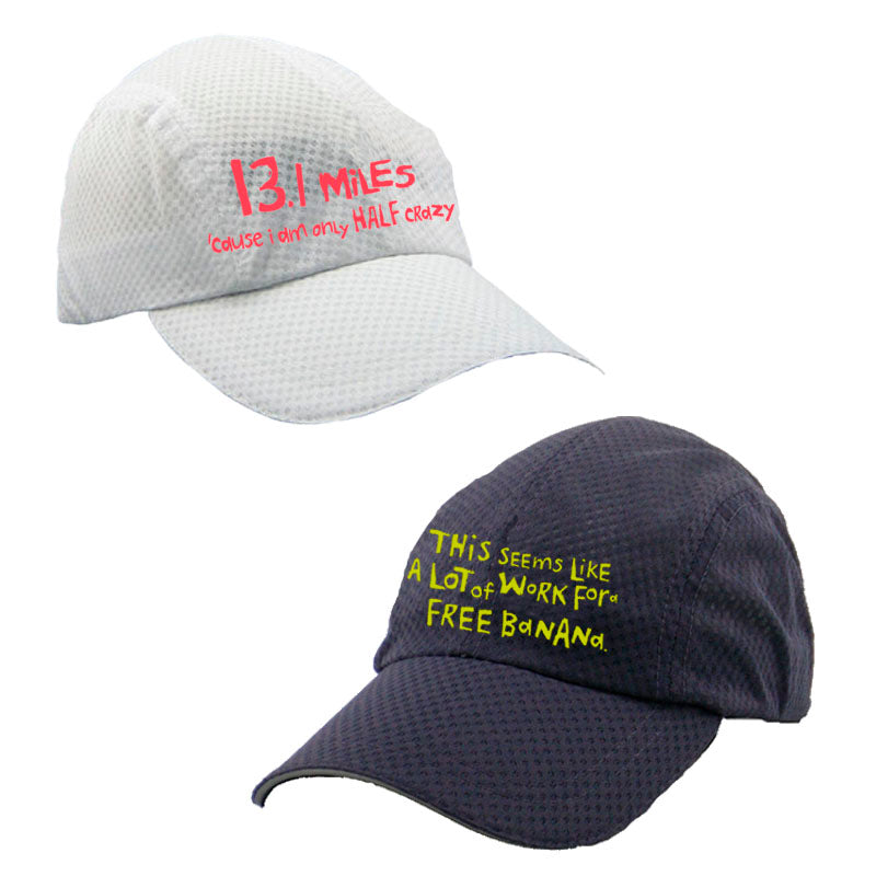 Embroidered Marathon Caps