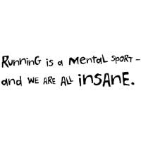 Running Is A Mental Sport And We Are All Insane