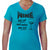 Ladies Sports Tech Short Sleeve V - "Wine Me Up And Watch Me Go"