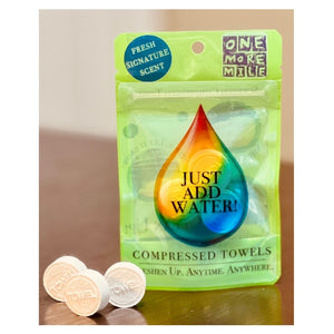 Scented Compressed Towels (3-Pack) – Portable for Runners, Hikers & Campers