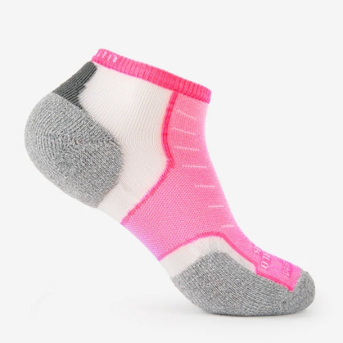 Experia TECHFIT Light Cushion Low-Cut Socks | XCCU- Electric Pink