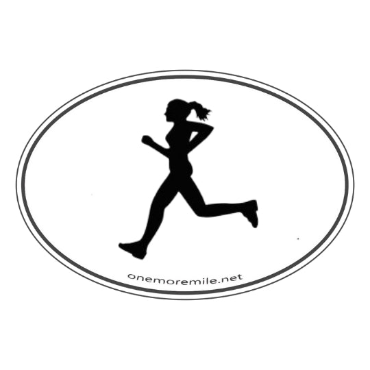 Small Oval Sticker "OMM Girl"