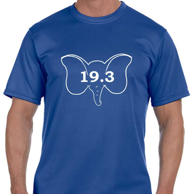 Men's Sports Tech Short Sleeve Crew - "19.3  What A Dumbo!"