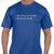 Men's Sports Tech Short Sleeve Crew - "You Don't Have To Go Fast; You Just Have To Go"