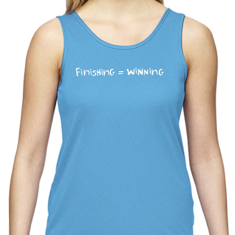 Turquoise Athletic Tops for Women Womens Muscle Tank Running