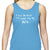 Ladies Sports Tech Tank Crew - "Eat And  Drink  A  Lot"