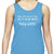 Ladies Sports Tech Tank Crew - "They Said Running Was All In Your Head.  They Lied!"