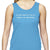 Ladies Sports Tech Tank Crew - "You Can Thank Me Now For Making You Look Faster"