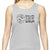 Ladies Sports Tech Tank Crew - "Give A Girl The Right Shoes And She Can Conquer The World"