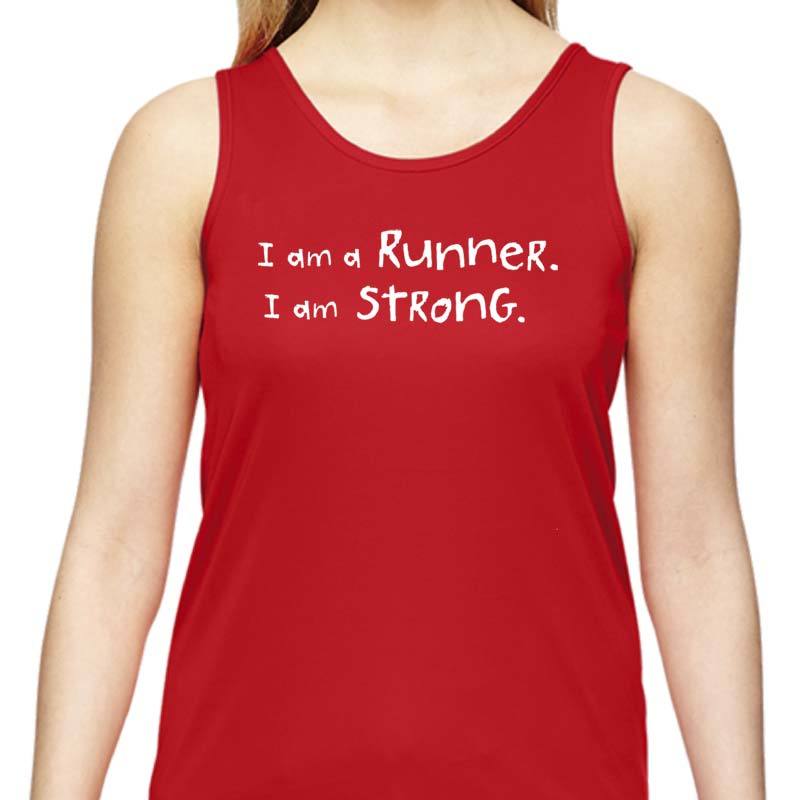 Ladies Sports Tech Tank Crew - "Unless My iPhone Dies"