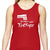 Ladies Sports Tech Tank Crew - "Walking Is Cheaper Than Therapy"