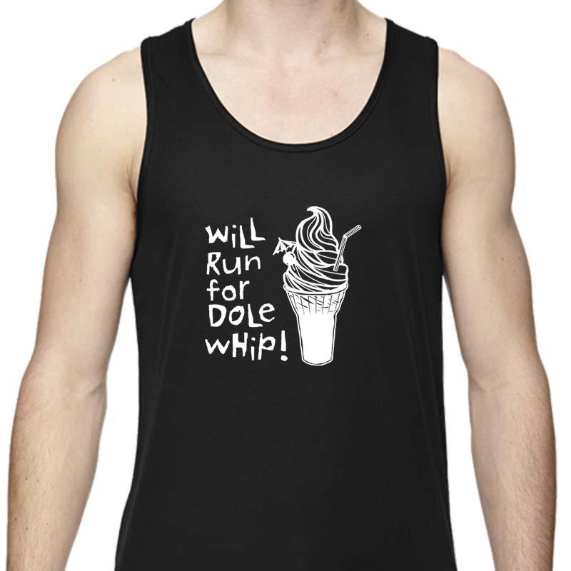 Men's Sports Tech Tank - "Will Run For Dole Whip"