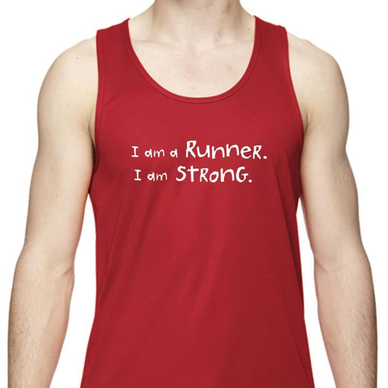 Men's Sports Tech Tank - "Unless My iPhone Dies"