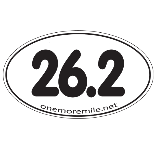 Number 26 White Black Stickers, Magnet