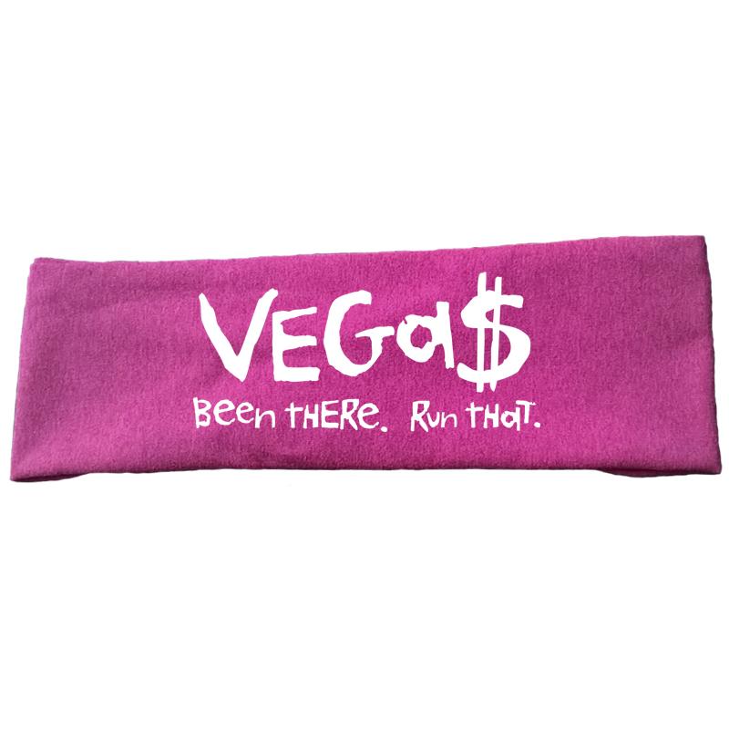 OMM Tech Headband - "Vegas:  Been There. Run That."