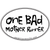 Large Oval Sticker "One Bad Mother Runner"